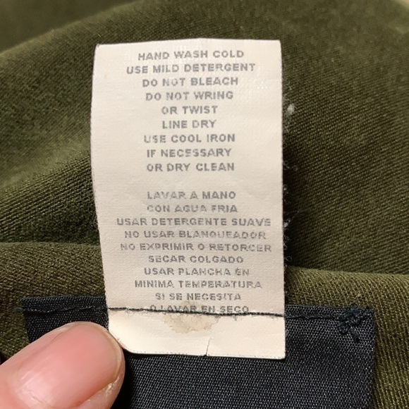 R & K originals olive green jacket, very soft & soft on inside too, good cond - Picture 4 of 4